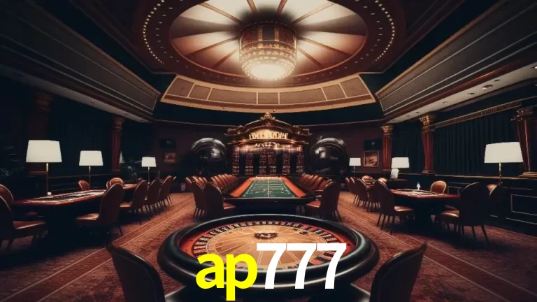 Explorando a Experiência Avançada de Cassino da ap777 Login!